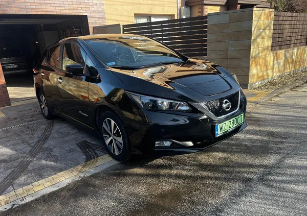 samochody osobowe Nissan Leaf cena 79888 przebieg: 69200, rok produkcji 2019 z Warszawa